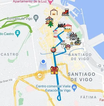 De La Luz Centrico En Nautico -parking アパート *